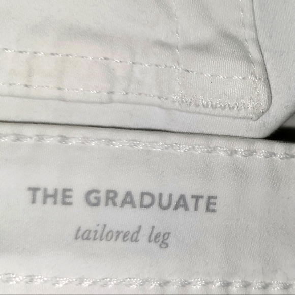 ℹ️ℹ️ℹ️Men's White Adriano Goldschmeid Pants; Size: 38x34ℹ️ℹ️ℹ️ - Picture 4 of 8